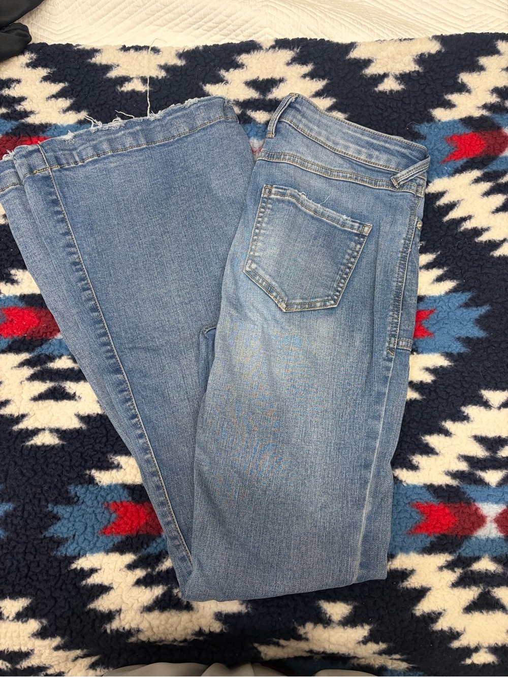 High-Rise Light Wash Wide-Leg Jeans for Women